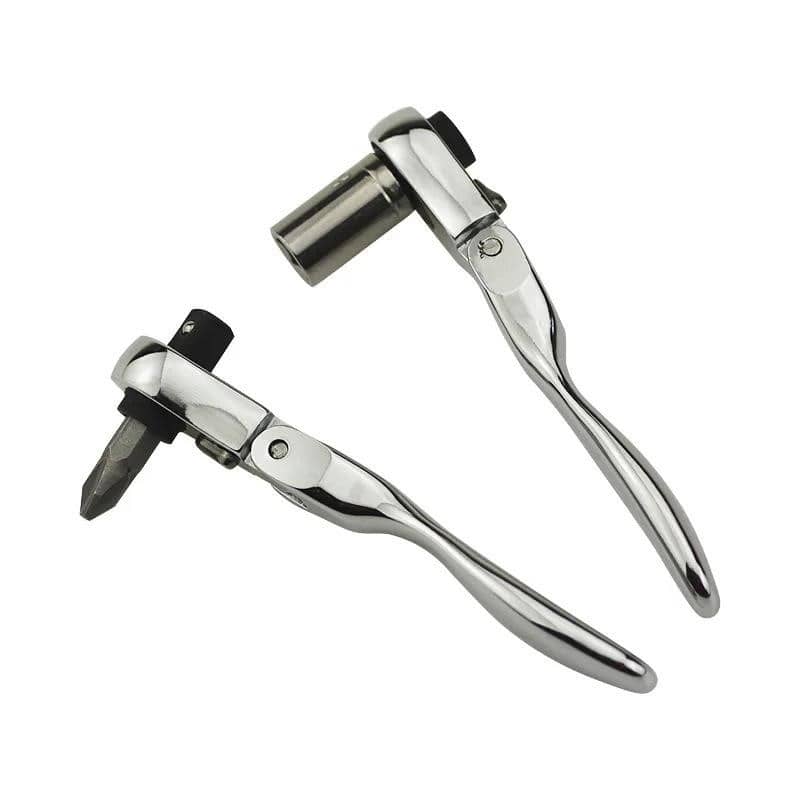 Mini Ratchet Wrench 72 Teeth 1/4 inch Quick Socket Batch Head Ratchet ...